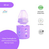 The Little Lookers High Borosilicate Glass Feeding Bottle for Baby/Feeder for Newborn | Super Soft Flow Control & Anti Colic Nipple for Infants/Toddlers