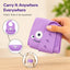 THE LITTLE LOOKERS Silicone Baby Feeding Bib Waterproof Adjustable Neck Closure Wide Food Catcher Pocket