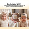 THE LITTLE LOOKERS Baby Hairband | Lace Bow Headbands | Stretchable & Lightweight | Headband Accessory for Newborns, Infants & Girls | Soft Elastic Cotton Hair Band 3 pcs Set (6 Months - 5Years)