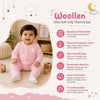 THE LITTLE LOOKERS Kids Winter Thermal Wear | Unisex Fleece Innerwear Set for Baby Girl & Baby Boy | Warm Woolen T-Shirt & Bottom Set