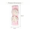 THE LITTLE LOOKERS Baby Hairband | Lace Bow Headbands | Stretchable & Lightweight | Headband for Newborns, Infants & Girls | Soft Elastic Cotton Hair Band