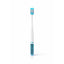 THE LITTLE LOOKERS Kids Toothbrush | Soft Bristles for Gentle Clean | Glitter Toothbrush | Easy To Hold Handle | Manual Toothbrushes for Babies/Kids/Toddlers (Blue)