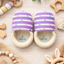THE LITTLE LOOKERS Shoes for Baby | Cotton Shoe | Footwear | Prewalking Shoes for Babies | Soft & Comfortable Sole | Baby Walker Booties for Infants, Babies (Unisex)