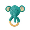 TOYPENTER Baby Rattle for Newborn, Crochet Elephant Rattle/Soft Toys for Newborns/Infants/Kids & Babies