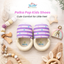 THE LITTLE LOOKERS Shoes for Baby | Cotton Shoe | Footwear | Prewalking Shoes for Babies | Soft & Comfortable Sole | Baby Walker Booties for Infants, Babies (Unisex)