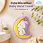 THE LITTLE LOOKERS Cute Microfiber Baby Hand Towel for Newborns | Kids Hand Towel | Quick Dry I Super Absorbent, Super Soft Washclothes for Infants,Babies,Toddlers