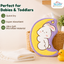 THE LITTLE LOOKERS Cute Microfiber Baby Hand Towel for Newborns | Kids Hand Towel | Quick Dry I Super Absorbent, Super Soft Washclothes for Infants,Babies,Toddlers