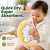 THE LITTLE LOOKERS Cute Microfiber Baby Hand Towel for Newborns | Kids Hand Towel | Quick Dry I Super Absorbent, Super Soft Washclothes for Infants,Babies,Toddlers