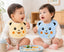 THE LITTLE LOOKERS Baby bibs with Snap button closure /Apron| Cute Animal Soft Cotton Fabric with PVC on Back for Quick Absorption & Fast Drying for Newborns/babies (0-3 years)
