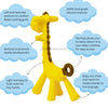 THE LITTLE LOOKERS Giraffe Shape Food Grade/BPA Free Silicone Teething Baby Teether/Toy/Teething Stick for Babies