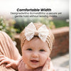 THE LITTLE LOOKERS Baby Hairband | Lace Bow Headbands | Stretchable & Lightweight | Headband for Newborns, Infants & Girls | Soft Elastic Cotton Hair Band