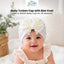 THE LITTLE LOOKERS Baby Turban Cap | Bow Knot Headwear for Newborn Boys & Girls | Soft & Cute Baby Hat | Cap for Babies | Lovely Flower Turban Cap 3-12 Months