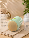 The Little Lookers Feeder Cover Sleeve with Handles | Soft Protective Bottle Holder for Baby Feeding Bottles | Water Proof/Resistant Bottle Cover with Anti-Slip Base | Fits Wide Neck / Philips Avent Bottles Up to 125ml/4oz
