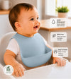 The Little Lookers Soft Silicone & PP Baby Shower Cap | Adjustable Waterproof Bathing Cap for Babies, Toddlers & Kids (Pack of 1)