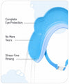 The Little Lookers Soft Silicone & PP Baby Shower Cap | Adjustable Waterproof Bathing Cap for Babies, Toddlers & Kids (Pack of 1)