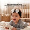 THE LITTLE LOOKERS Baby Hairband | Lace Bow Headbands | Stretchable & Lightweight | Headband for Newborns, Infants & Girls | Soft Elastic Cotton Hair Band