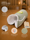 The Little Lookers Feeder Cover Sleeve with Handles | Soft Protective Bottle Holder for Baby Feeding Bottles | Water Proof/Resistant Bottle Cover with Anti-Slip Base | Fits Wide Neck / Philips Avent Bottles 240ml/8oz & 330ml/11oz