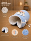 The Little Lookers Feeder Cover Sleeve with Handles | Soft Protective Bottle Holder for Baby Feeding Bottles | Water Proof/Resistant Bottle Cover with Anti-Slip Base | Fits Wide Neck / Philips Avent Bottles Up to 125ml/4oz