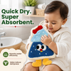 THE LITTLE LOOKERS Cute Microfiber Baby Hand Towel for Newborns | Kids Hand Towel | Quick Dry I Super Absorbent, Super Soft Washclothes for Infants,Babies,Toddlers