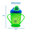 THE LITTLE LOOKERS Unbreakable Baby Sippy Cup with Double Handle I BPA Free Sippers for Infants/Kids/Toddlers