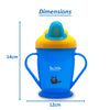 THE LITTLE LOOKERS Unbreakable Baby Sippy Cup with Double Handle I BPA Free Sippers for Infants/Kids/Toddlers
