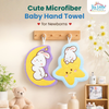 THE LITTLE LOOKERS Cute Microfiber Baby Hand Towel for Newborns | Kids Hand Towel | Quick Dry I Super Absorbent, Super Soft Washclothes for Infants,Babies,Toddlers
