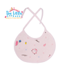 THE LITTLE LOOKERS Cotton Baby Bibs/Apron with Tie Knot Closure| With PVC on Back for Quick Absorption & Fast Drying Bibs for Babies/Newborn (0-12 Months) (Pack of 8)