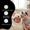 THE LITTLE LOOKERS Baby Hairband | Lace Bow Headbands | Stretchable & Lightweight | Headband for Newborns, Infants & Girls | Soft Elastic Cotton Hair Band