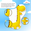 THE LITTLE LOOKERS Giraffe Shape Food Grade/BPA Free Silicone Teething Baby Teether/Toy/Teething Stick for Babies
