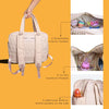 THE LITTLE LOOKERS Premium Quilted Baby Diaper Bag Waterproof Diaper Bag/Backpack for Mothers/Mom Perfect for Maternity Bag for Travel and Outdoor