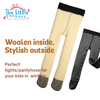 THE LITTLE LOOKERS Woollen Fleece Stockings for Kids I Baby Tights Thick Toddler Baby Girls/ Boys Seamless Knit Leggings Thick Solid Stockings Footed Pants Pantyhose