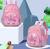 THE LITTLE LOOKERS Cute Unicorn School Bag Backpack for Girls & Boys Kids School Bags Preschool Kindergarten Travel Picnic - Pink