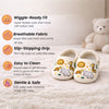 THE LITTLE LOOKERS Shoes for Baby | Cotton Shoe | Footwear | Prewalking Shoes for Babies | Soft & Comfortable Sole | Baby Walker Booties for Infants, Babies (Unisex)