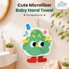 THE LITTLE LOOKERS Cute Microfiber Baby Hand Towel for Newborns | Kids Hand Towel | Quick Dry I Super Absorbent, Super Soft Washclothes for Infants,Babies,Toddlers