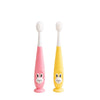 THE LITTLE LOOKERS Baby Toothbrush I Supersoft Bristles & Section Cup Base Tooth Brush for Kids/Babies/Toddlers - (Pack of 2)