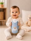 The Little Lookers Feeder Cover Sleeve with Handles | Soft Protective Bottle Holder for Baby Feeding Bottles | Water Proof/Resistant Bottle Cover with Anti-Slip Base | Fits Wide Neck / Philips Avent Bottles 125ml/4oz, 240ml/8oz & 330ml/11oz