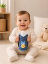 The Little Lookers Feeder Cover Sleeve with Handles | Soft Protective Bottle Holder for Baby Feeding Bottles | Water Proof/Resistant Bottle Cover with Anti-Slip Base | Fits Wide Neck / Philips Avent Bottles 125ml/4oz, 240ml/8oz & 330ml/11oz
