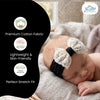 THE LITTLE LOOKERS Baby Hairband | Lace Bow Headbands | Stretchable & Lightweight | Headband for Newborns, Infants & Girls | Soft Elastic Cotton Hair Band