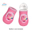 THE LITTLE LOOKERS Cute Animated Patterned Soft Stretchable Baby Feeding Bottle Cover for 125ml, 150ml to 240ml (Pack of 1)
