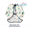 THE LITTLE LOOKERS Baby Bibs with Pocket Long Sleeved Bib for Toddlers, Kids I Washable, Lightweight & Waterproof, Bibs for 6 - 24 Months Baby