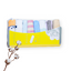 THE LITTLE LOOKERS 100% Hosiery Cotton Reusable Extra Soft Face Towels Washcloth for New Born Babies Color & Prints May Vary