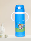 THE LITTLE LOOKERS Stainless Steel Sipper Bottle for Kids/Sipper Bottle with Straw/Travelling Water Bottle for Kids with Straw - 450ml