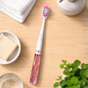 THE LITTLE LOOKERS Kids Toothbrush | Soft Bristles for Gentle Clean | Glitter Toothbrush | Easy To Hold Handle | Manual Toothbrushes for Babies/Kids/Toddlers