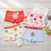 THE LITTLE LOOKERS Underwear for Baby Girl | Cotton Soft and Comfortable Kids Innerwear | Undergarment | Various Cute Patterns | Multicolor (Pack of 4)