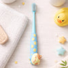THE LITTLE LOOKERS Cartoon Toothbrush | Soft Bristles for Gentle Clean | Easy To Hold Handle | Manual Toothbrushes for Babies/Kids/Toddlers (Blue)
