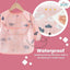 THE LITTLE LOOKERS Baby Bibs with Pocket Long Sleeved Bib for Toddlers, Kids I Washable, Lightweight & Waterproof, Bibs for 6 - 24 Months Baby (Pack of 3)