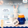 THE LITTLE LOOKERS Portable Baby Skin Care Baby Powder Puff With Box Holder Container For New Born & Kids For Baby Face & Body