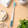 THE LITTLE LOOKERS Kids Toothbrush | Soft Bristles for Gentle Clean | Glitter Toothbrush | Easy To Hold Handle | Manual Toothbrushes for Babies/Kids/Toddlers