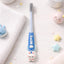 THE LITTLE LOOKERS Cartoon Toothbrush | Soft Bristles for Gentle Clean | Easy To Hold Handle | Manual Toothbrushes for Babies/Kids/Toddlers (Blue)