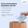 THE LITTLE LOOKERS Milk Powder Dispenser for Baby | for Travel, Outdoor Picnic with Baby Infant | Portable Container for Milk Powder, Snacks, Candy, Fruits | Multi-Functional Container for Kids
